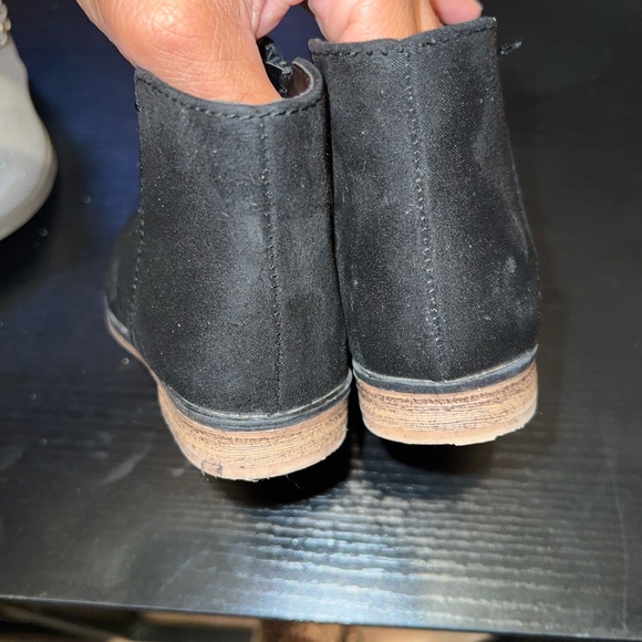 Girls boots 2pair black / tan - Picture 4 of 9